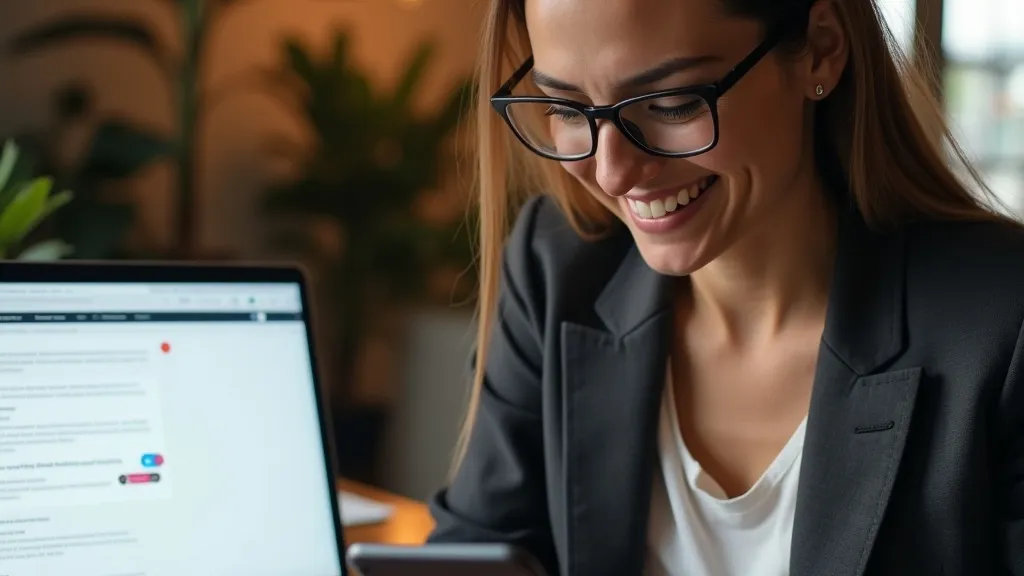 Small business owner receiving a lead notification on their phone from an AI-powered WhatsApp assistant connected to their website